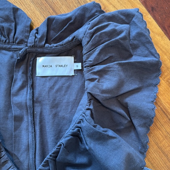 Anthropologie | Cascada Linen-Blend Jumpsuit by Maria Stanley NWOT | Size S - Picture 6 of 7